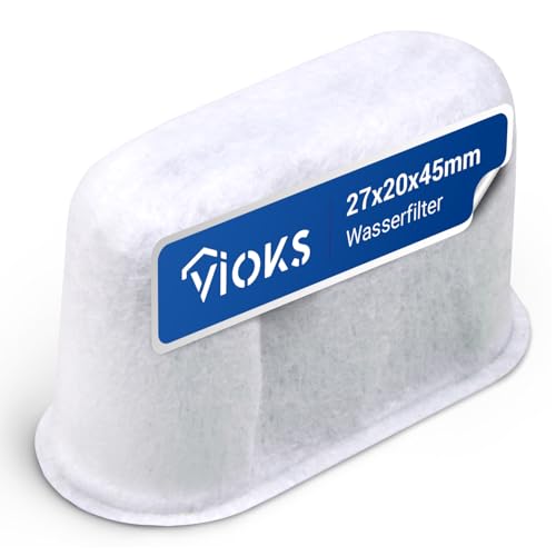 VIOKS Wasserfilter Filter Ersatz für DeLonghi 7313285779 Aktivkohlefilter Kalkfilter Entkalker für Kaffeemaschine BCO410 BCO420 von VIOKS