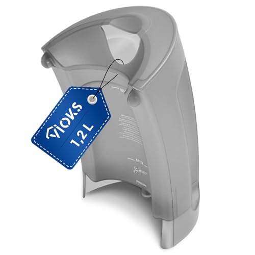 VIOKS Wassertank 1,2L Ersatz für Senseo Wasserbehälter 422225965551 - Senseo Wassertank XL Senseo Wassertank Groß für Philiрs Senseo Kaffeemaschine/Philiрs Coffee Machine HD7810 HD6553 von VIOKS