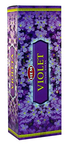 Saum violett 120 Räucherstäbchen von VIOLET
