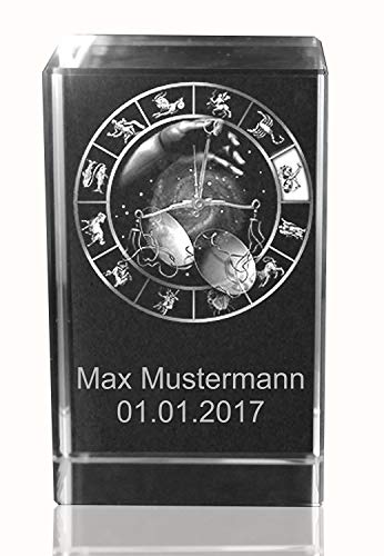 VIP-LASER 3D Glaskristall Quader XL Horoskop Sternzeichen Waage - mit Deinem Wunschtext und Wunschdatum für die Ewigkeit in Glas graviert! VIP-LASER 3D Glaskristall Quader XL Horoskop Sternzeichen Waage - mit Deinem Wunschtext und Wunschdatum für die Ewigkeit in Glas graviert! von VIP-LASER