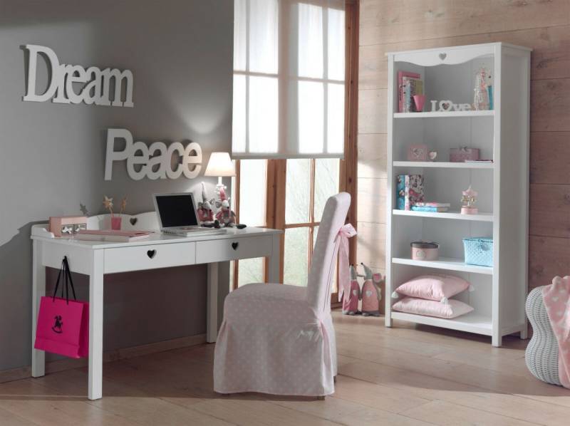 Kinderzimmer Set Jugendzimmer Schreibtisch Regal Kinderschreibtisch Bücherregal von VIPACK