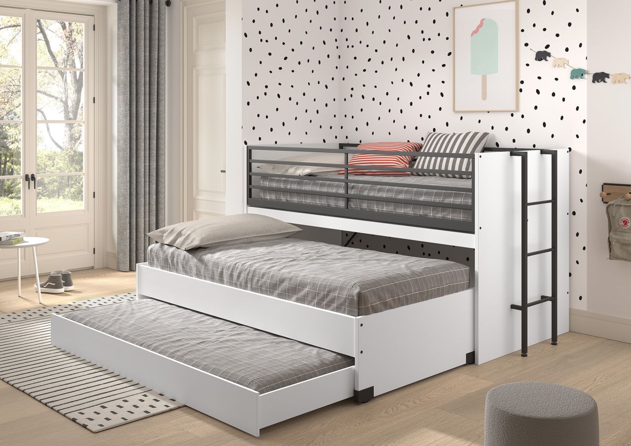 Vipack Funktionsbett 90x200 Spielbett Jugendbett Schreibplatte Bettschublade ... Vipack Funktionsbett 90x200 Spielbett Jugendbett Schreibplatte Bettschublade ... von VIPACK