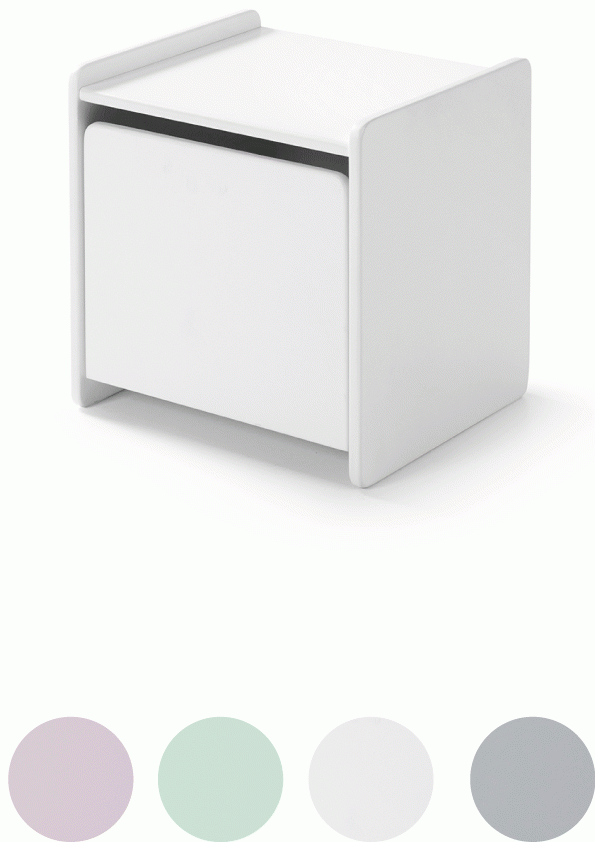 Vipack "KIDDY" Nachtkonsole in 4 Farben - Nachttisch Nachtschrank - MDF lackiert Vipack "KIDDY" Nachtkonsole in 4 Farben - Nachttisch Nachtschrank - MDF lackiert von VIPACK