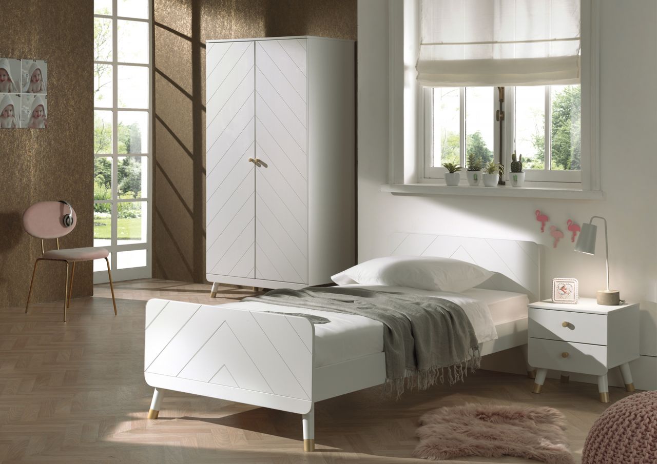 Vipack:"Billy" Jugendzimmer Set 3-tlg.:Bett+Nachtkonsole+ Schrank Vipack:"Billy" Jugendzimmer Set 3-tlg.:Bett+Nachtkonsole+ Schrank von VIPACK