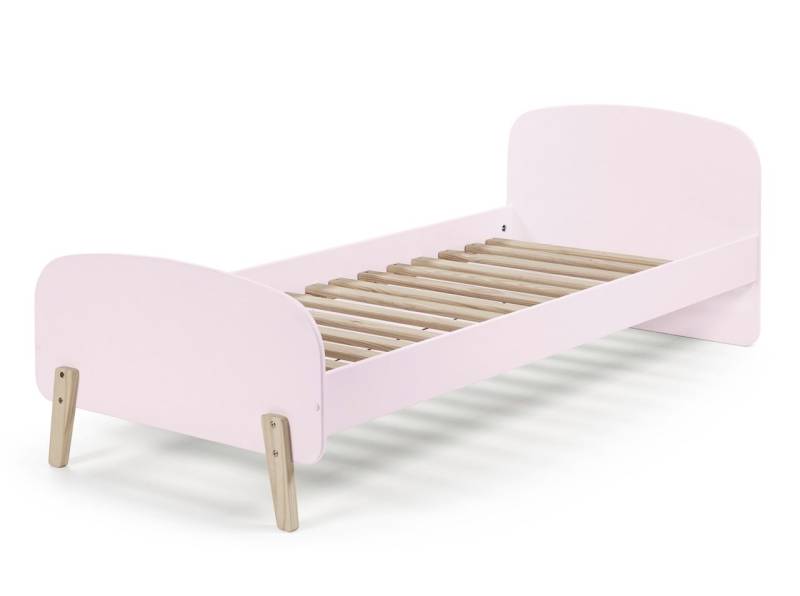 Vipack: Einzelbett "KIDDY" 90x200 rosa - Bett Jugendbett Jugendliege Kinderbett von VIPACK
