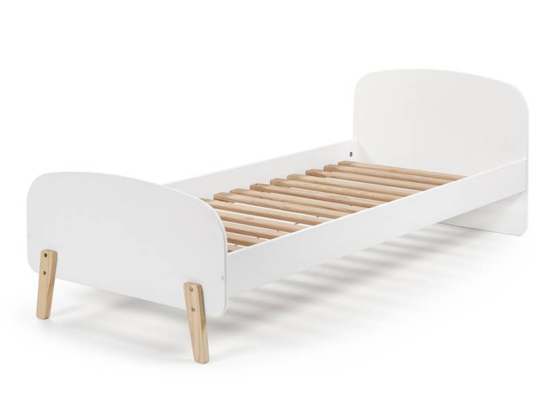Vipack: Einzelbett "KIDDY" 90x200 weiß - Bett Jugendbett Jugendliege Kinderbett von VIPACK