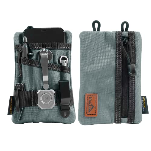 VIPERADE VE1 EDC Werkzeugtasche Organizer EDC Pouch Klein Taschen Pocket Organizer Nylon Multitool Tasche Klein für Taschenlampe Taschenmesser Stift Notizbuch von VIPERADE