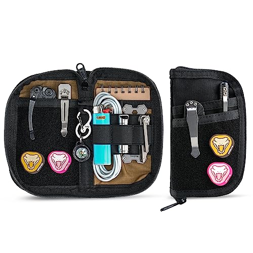 VIPERADE VE22 EDC Pouch Klein EDC Werkzeugtasche mit 4 Taschen und 5 elastischen Fächern Klein EDC Organizer Tasche für Multitool Pocket Organizer EDC Tasche Tools Organizer mit Klettfläche -Schwarz VIPERADE VE22 EDC Pouch Klein EDC Werkzeugtasche mit 4 Taschen und 5 elastischen Fächern Klein EDC Organizer Tasche für Multitool Pocket Organizer EDC Tasche Tools Organizer mit Klettfläche -Schwarz von VIPERADE