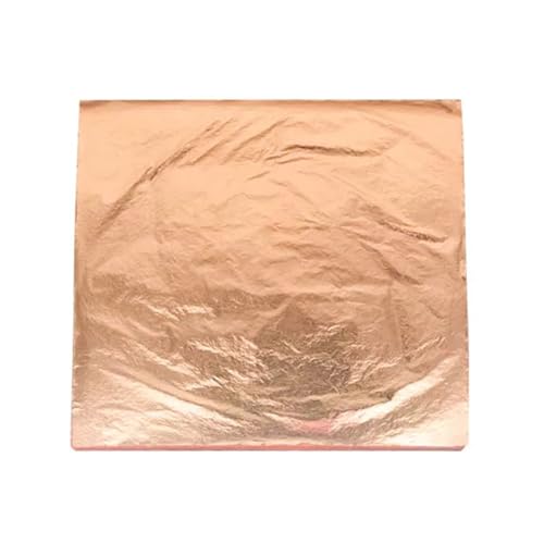 VIPERMARK 100 Stück Goldimitatfolie, verwendet für Kunst- und DIY-Projekte, Skulpturen, Vergoldung, Nägel, Bilderrahmen, Gemälde, Möbel und Wandfolie, Kupfer VIPERMARK 100 Stück Goldimitatfolie, verwendet für Kunst- und DIY-Projekte, Skulpturen, Vergoldung, Nägel, Bilderrahmen, Gemälde, Möbel und Wandfolie, Kupfer von VIPERMARK