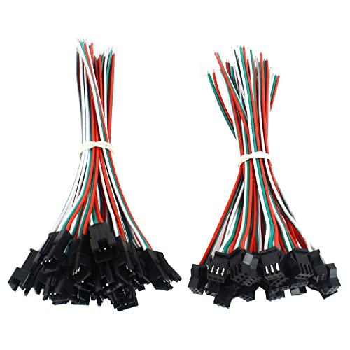 VIPMOON 20 Paare JST SM 3PIN Stecker Männlich zu Weiblich EL Draht Kabel Stecker Adapter für LED Lampe Streife VIPMOON 20 Paare JST SM 3PIN Stecker Männlich zu Weiblich EL Draht Kabel Stecker Adapter für LED Lampe Streife von VIPMOON