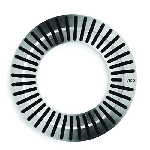 VIPP Topfuntersetzer VIPP268 2er Set aus Edelstahl in der Farbe Silber, 26801 von VIPP