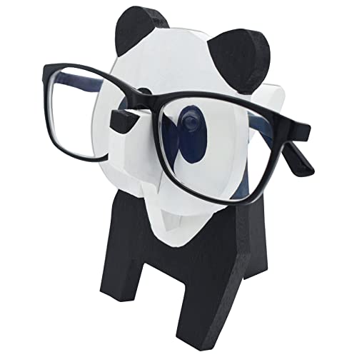 VIPbuy Panda Shaped Holz Brillenhalter, 3D Holzpuzzle Brillenständer Haustiere Brillenhalter Sonnenbrillenständer Home Office Desk Decor von VIPbuy