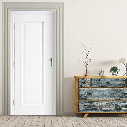 VIRANDA 3D Türtapete Selbstklebend Türposter - Holztür- Türaufkleber Türklebefolie 86x200cm von VIRANDA