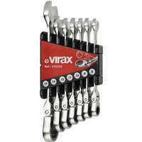 Virax - Jeu de 7 clés à cliquet à tête flexible 8-17 mm von VIRAX