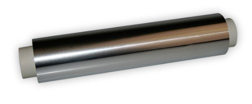 Industriefolie aus Aluminium 29,5cm x 50m Alufolie, Dicke 35my, 2er Set von Vireo