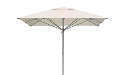 VIS Elegant Single Top - Eckiger Sonnenschirm - Sehr modern & langlebig, UV-beständig, bedienerfreundlicher Teleskopschirm - 300 x 300 cm - Bespannung in beige Farbe VIS Elegant Single Top - Eckiger Sonnenschirm - Sehr modern & langlebig, UV-beständig, bedienerfreundlicher Teleskopschirm - 300 x 300 cm - Bespannung in beige Farbe von VIS