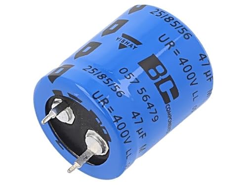 MAL205756479E3 Kondensator: elektrolytisch SNAP-IN 47uF 400VDC Ø22x25mm ±20% VIS von VISHAY