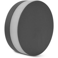 Außen-Wandleuchte grau IP54 SYRAH 3000K Warmweiß von VISION-EL