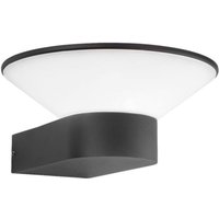 Außenwandlampe LED COUPOLE – Anthrazit Ohne Bewegungsmelder – 13W Außenwandlampe LED COUPOLE – Anthrazit Ohne Bewegungsmelder – 13W von VISION-EL