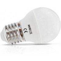 Depolierte LED-Glühbirne G45 - E27 4000K Neutralweiß - 5W von VISION-EL