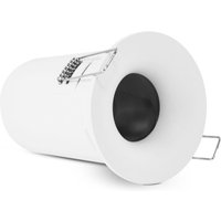 Einbaulicher weißer Spot-Unterbau/Abdeckung + GU10 Automatikfassung IP67 Ø85 x 130mm Einbaulicher weißer Spot-Unterbau/Abdeckung + GU10 Automatikfassung IP67 Ø85 x 130mm von VISION-EL