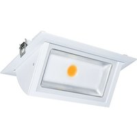 Rechteckiger, neigbarer Einbauspot stella 235x145mm - 3000K Warmweiß - 30W von VISION-EL