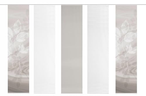 VISION S 5er-Set Schiebegardine TOUPILLON VISION S 5er-Set Schiebegardine TOUPILLON von Vision S