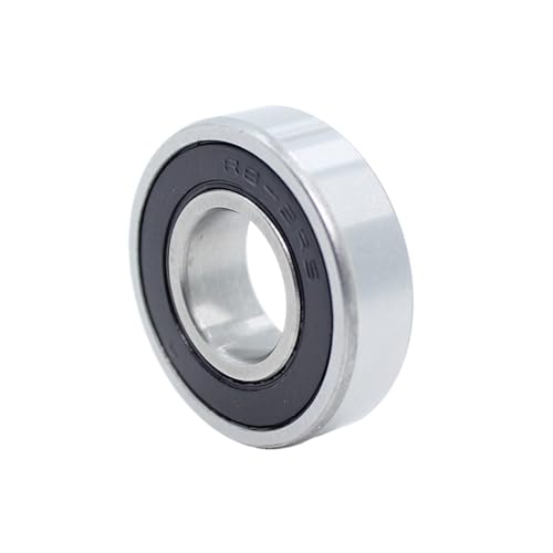 VISIYUBL R8 Hybrid-Keramiklager 12,7 x 28,5 x 7,938 mm ABEC-1 (1 Stück) Industriemotorspindel R8HC Hybride Si3N4 Kugellager 3NC R8RS von VISIYUBL
