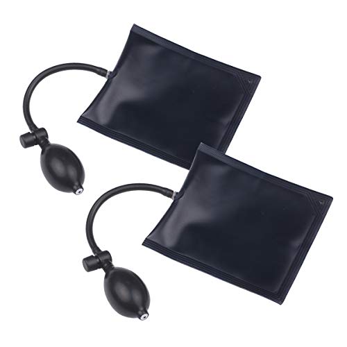 VISLONE 4er Pack Air Wedge Bag Ausrichtungswerkzeug Air Shim Aufblasbare Hebelstange Nivellierwerkzeug Maximale Belastung 353 Pfund Shim Bag zum Anheben von Türen Fenster Metall-Lufteinlassventil von VISLONE
