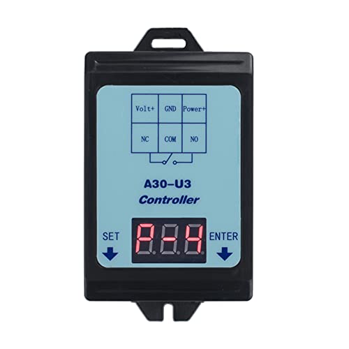 VISLONE DC 6~80V Voltage Monitoring Relay Time Delay Relay Charging Discharge Controller Module Undervoltage Overvoltage Protection Relay with 4 Operating Modes Voltage Control Timer von VISLONE
