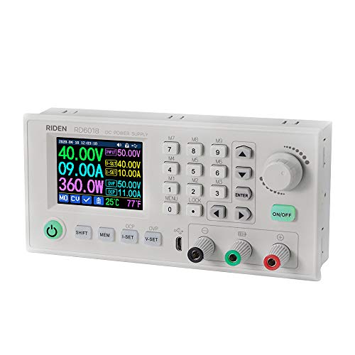 VISLONE Laboratory power supplies RD6018 18A constant voltage and constant current DC supply module keyboard PC software control voltage meter (USB version) von VISLONE
