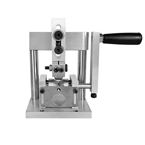 VISLONE Tragbare Haushalts-Abisolierzange Manuelles Abisolierwerkzeug Schrott-Kupferkabel-Schälmaschine mit Handkurbel zur Verwendung mit Handbohrmaschine für 1-15 mm Draht von VISLONE