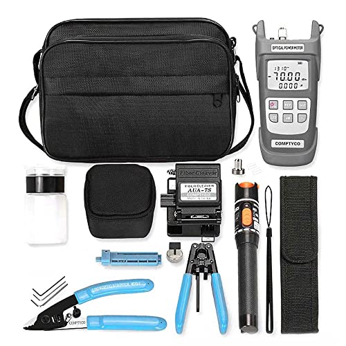Vislone FTTH Glasfaser Cold Shut Tool Kit Multifunktionales Fasersplicer Optisches Leistungsmessgerät Zange Draht Isolierter Gummi Faser Hackmesser Set Vislone FTTH Glasfaser Cold Shut Tool Kit Multifunktionales Fasersplicer Optisches Leistungsmessgerät Zange Draht Isolierter Gummi Faser Hackmesser Set von VISLONE