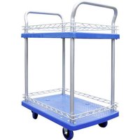 VISO SERVANTE300 Servierwagen Kunststoff Traglast (max.): 150kg Blau, Silber von VISO