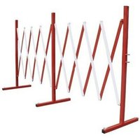 Mw Tools - Rot-weißes ausziehbares Absperrgitter viso - Stahl - rot und weiß - 400 x 94 mm - BAR4000 Mw Tools - Rot-weißes ausziehbares Absperrgitter viso - Stahl - rot und weiß - 400 x 94 mm - BAR4000 von VISO