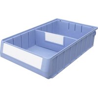 VISO TR 4209 Sichtlagerkasten (B x H x T) 234 x 90 x 400 mm Blau 1 St. von VISO