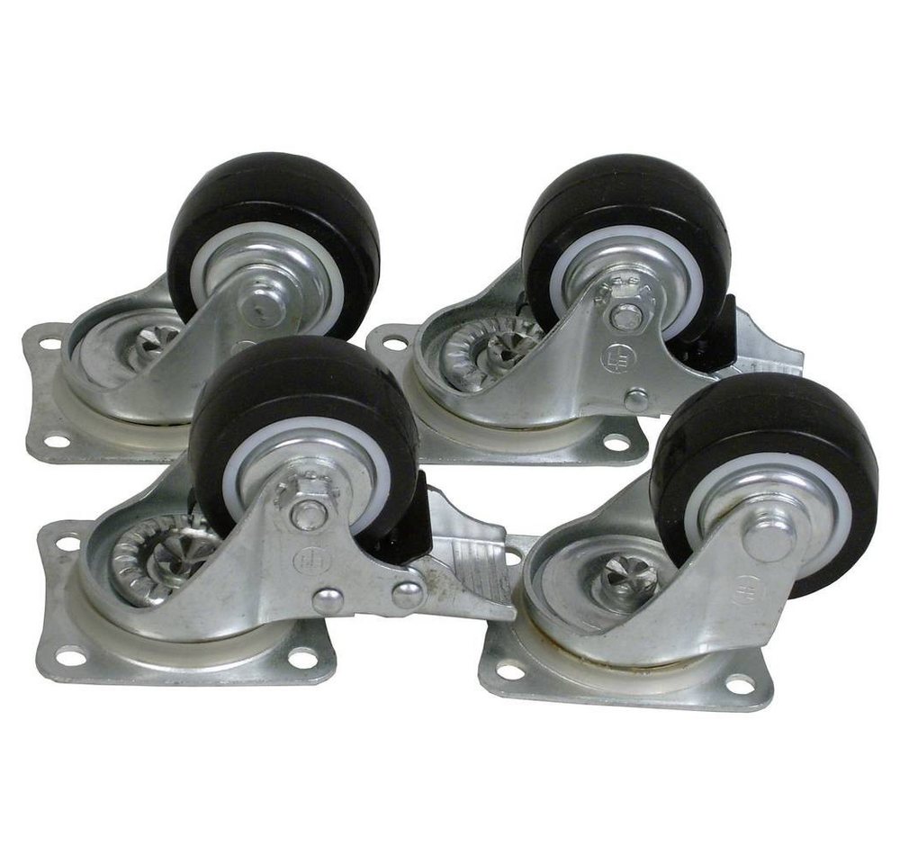VISO Transportbehälter 4er Rädersatz Für Transportkoffer MALLEWKIT von VISO
