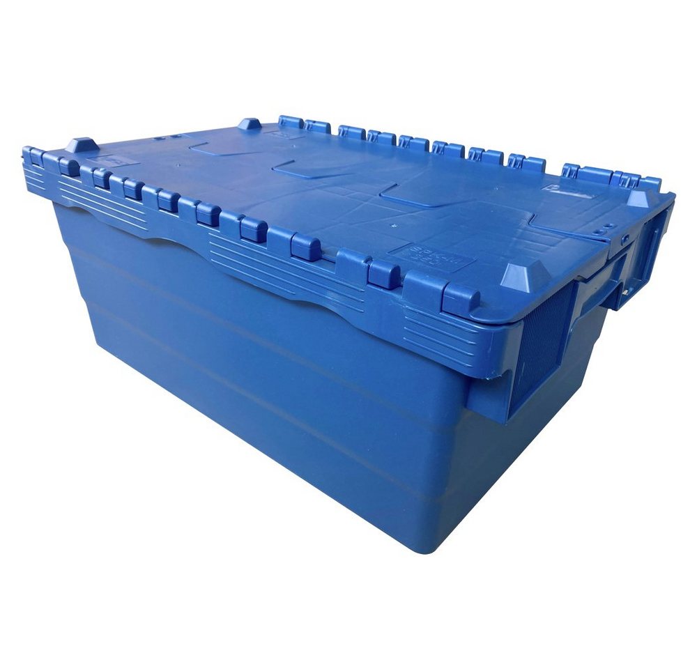 VISO Aufbewahrungsbox VISO DSW5527 Klappdeckelbox (B x H x T) 400 x 320 x 300 mm Blau 1 S von VISO