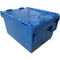DSW4321 Klappdeckelbox (b x h x t) 400 x 200 x 300 mm Blau 1 St. - Viso von VISO