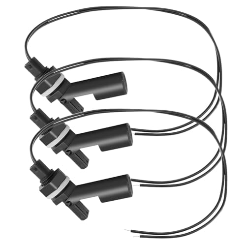 VISSQH 3 Stücke Schwarzer Wasserstandssensor,10W Horizontaler Wasserstandssensor,Wasser Flüssigkeitsstand Sensoren Horizontaler Flüssigkeit Schwimmerschalter,für Tank, Pool VISSQH 3 Stücke Schwarzer Wasserstandssensor,10W Horizontaler Wasserstandssensor,Wasser Flüssigkeitsstand Sensoren Horizontaler Flüssigkeit Schwimmerschalter,für Tank, Pool von VISSQH