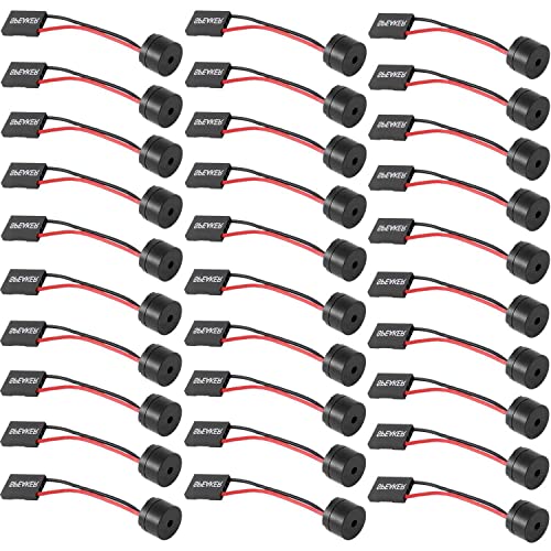 VISSQH 30pcs PC Motherboard Interner Piezolautsprecher Computer Mainboard Buzzer ,Elektronischer Summer,BIOS Alarm Summer für Arduino Computer Case DIY VISSQH 30pcs PC Motherboard Interner Piezolautsprecher Computer Mainboard Buzzer ,Elektronischer Summer,BIOS Alarm Summer für Arduino Computer Case DIY von VISSQH