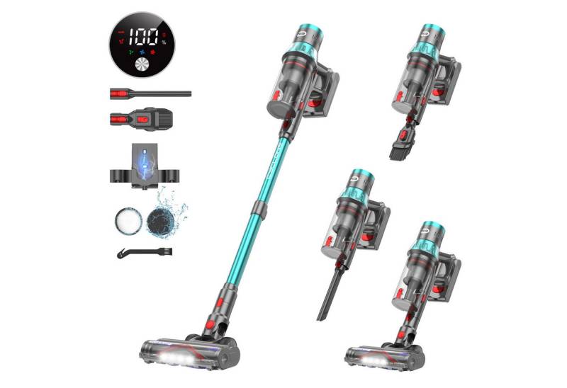 VISTEFLY Akku-Stielstaubsauger Akku-Stielstaubsauger YU7 Kabelloser Staubsauger, 48KPA Beutellos, 580 W, Akku-Hand-und Stielstaubsauger,Akku Staubsauger,Handstaubsauger Akku,Kabelloser Staubsauger,Bis zu 70 Minuten Laufzeit, Freistehendes Design mit Touchscreen-Staubsauger VISTEFLY Akku-Stielstaubsauger Akku-Stielstaubsauger YU7 Kabelloser Staubsauger, 48KPA Beutellos, 580 W, Akku-Hand-und Stielstaubsauger,Akku Staubsauger,Handstaubsauger Akku,Kabelloser Staubsauger,Bis zu 70 Minuten Laufzeit, Freistehendes Design mit Touchscreen-Staubsauger von VISTEFLY