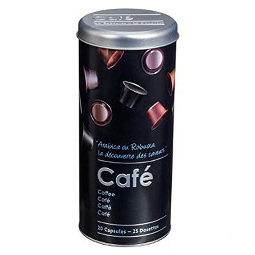 VITA PERFETTA 1 x Box für Kaffeekapseln, Box für Kaffeepads, Kapselhalter (18 x 8 cm) von VITA PERFETTA