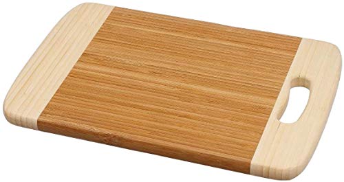 VITA PERFETTA Schneidebrett aus 100% Bambusholz (Holz), langlebig und robust (30 x 20 cm) von VITA PERFETTA