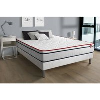 Vitalit - vital spa matratze 135 x 190 cm, Rückstellschaum, Härtegrad 4, Höhe : 24 cm, 3 Komfortzonen von VITALIT