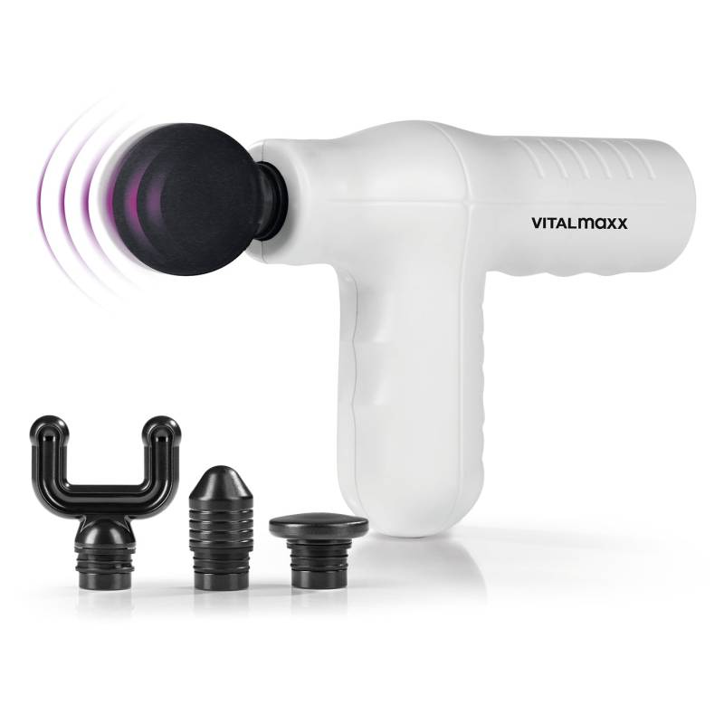 Mini Massage Gun Smart Grip - Weiß von VITALmaxx