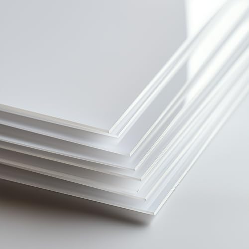 PLEXIGLAS Zuschnitt, Milchglas Optik, Acrylglas, polierte Kanten, PMMA Bauglas Scheibe, Kunststoffplatte, in allen Größen, Stärken 2.0-25.0 mm - Made in Germany - 100 x 900 x 2 mm von VITAdisplays