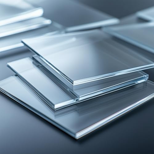 PLEXIGLAS Zuschnitt, Transparentes Acrylglas, polierte Kanten, PMMA Bauglas Scheibe, Kunststoffplatte, in allen Größen, Stärken 2.0-25.0 mm - Made in Germany - 100 x 100 x 5 mm, VE mit 3 Stück von VITAdisplays