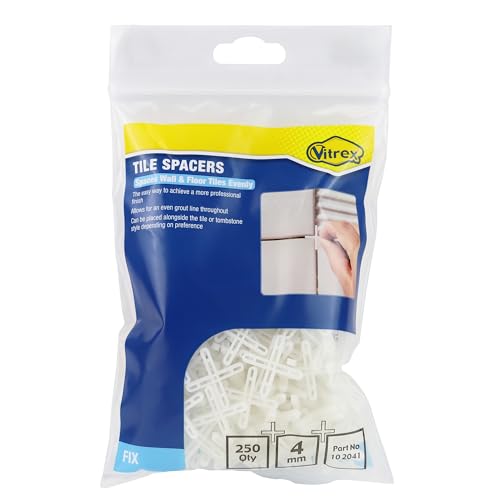 Vitrex - 10 2041 Bodenfliese Spacer 4,00 mm Packung mit 250 - VIT102041 von VITREX