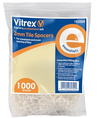 Vitrex 102005 2 mm Essential Fugenkreuze von VITREX